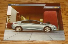 Original 2018 Chevrolet Volt Sales Brochure 18 Chevy LT Premier