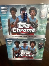 (lot Of 2) 2021-22 TOPPS CHROME OVERTIME ELITE OTE BASKETBALL SEALED BLASTER