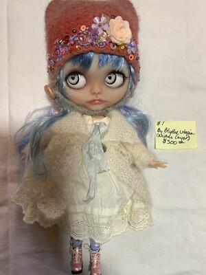 Ooak Rd357 Ebay Stickers blythe doll custom ooak pre-owned | eBay