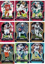 2019 Panini Prizm Football Rookie Red Ice Gold Lazer Red White & Blue You Pick 