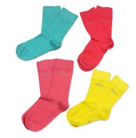 4 Paar S.Oliver Socken StrüMpfe Kinder MäDchen 4Er Pack Socken Calypso Gr.39-42