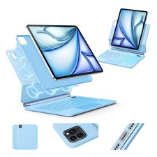 Keyboard Case for iPad Air 13 inch M3 2025/M2, 2024 ,iPad Pro 12.9 inch
