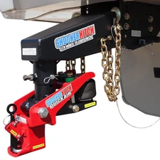 Shocker Quick Air 5th Wheel to Gooseneck Air Hitch & Shift Lock Coupler Conve...