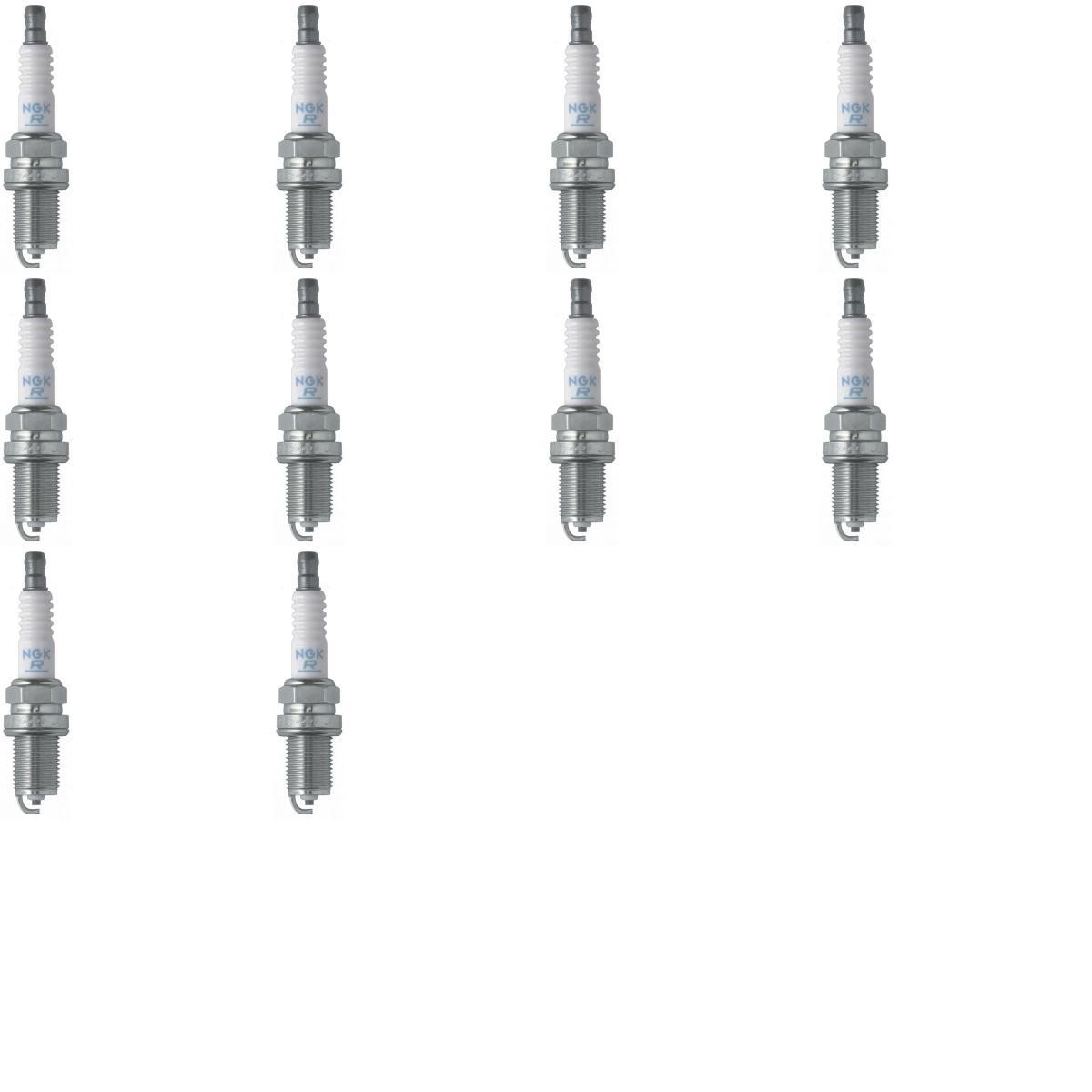 NGK 3923 Spark Plug Pack of 10 for Lamborghini Chevrolet Dodge Eagle -L 52-19