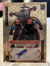 #1/1 Rezjohn Wright Rookie Auto Joker 2023 Wild Card Stacked Deck Oregon St