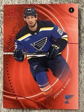 2025-26 UD SP Game Used - Jordan Kyrou Red #198