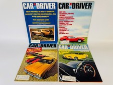 Car and Driver Magazine 1971 1972 Lot