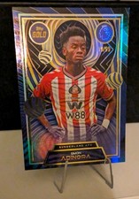 Topps Premier League Gold Simon Adingra 19/99 Blue Parallel.  Sunderland.