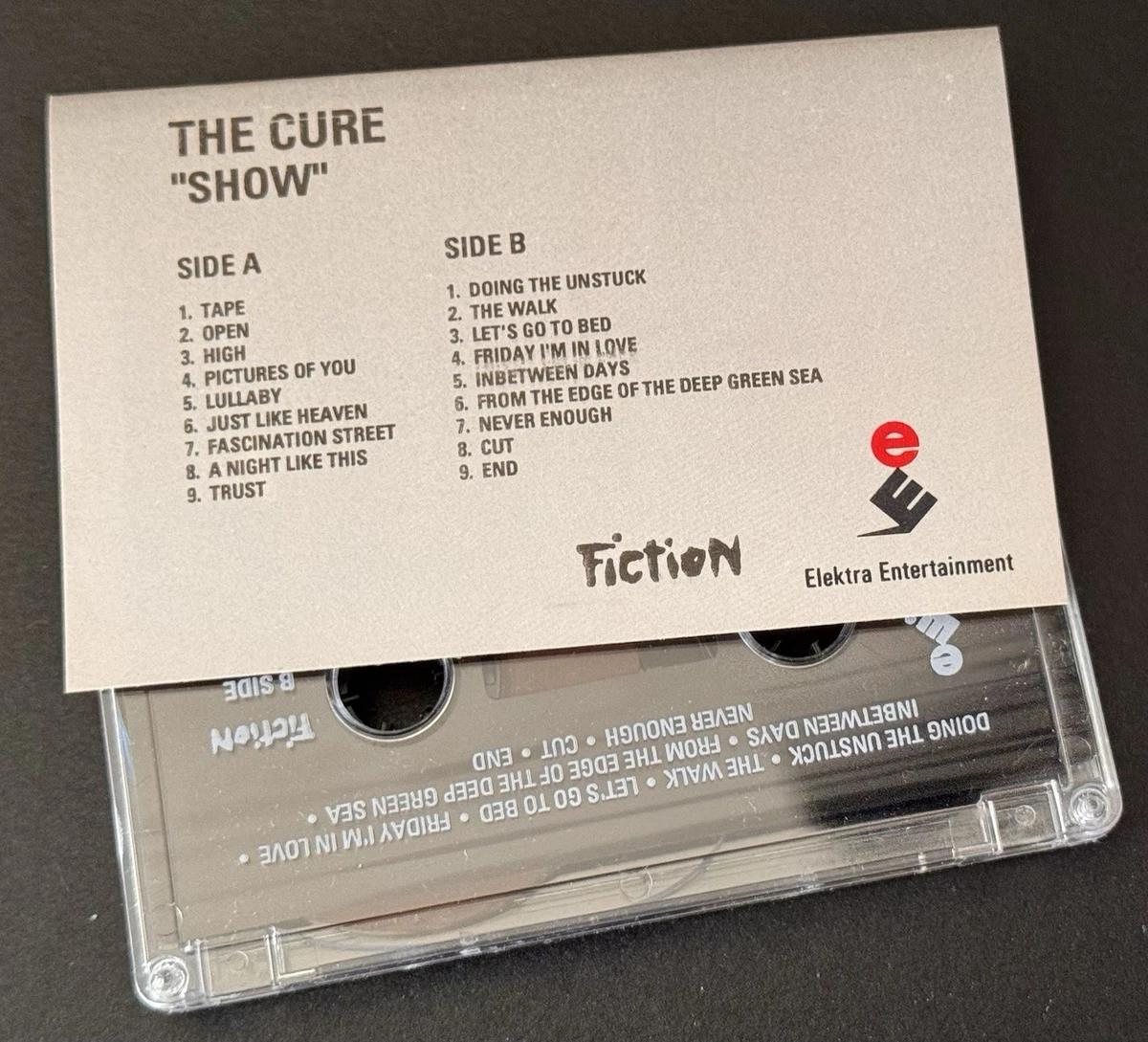 激レア  Cure ロバートスミス　85年　パンフレット　キュア　ゴス goth 激レア Cure ロバートスミス 85年 パンフレット キュア ゴス goth