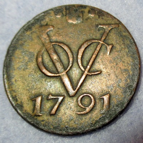 Certificate Authenticity 1791 New York Penny VOC Dutch Colonial Cent High Grade