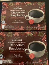 Barissimo Aldi Chocolate Raspberry Flavored Arabica Coffee Kcups 2 Boxes Of 12
