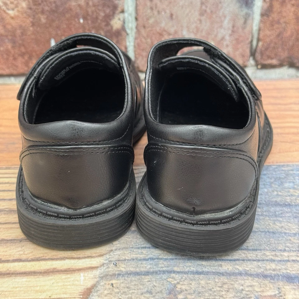 Lito детей мальчиков черный кожаный ремень платье туфли Оксфорд свадьбы Sz ребенка ясельного возраста 8 - Изображение 4 из 4