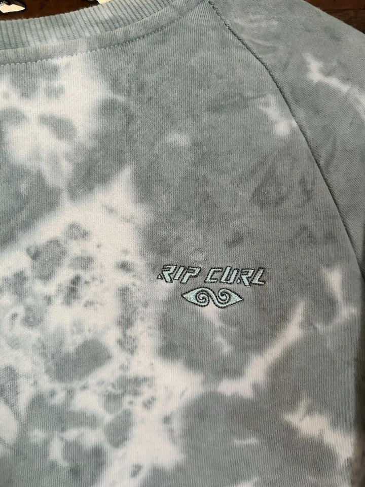 Rip Curl Mujer Doble Aleta Cuello Redondo Manga Larga Talla Mediana Foto 2 de 4