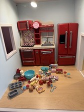 Our Generation Kitchen Set Red