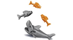 Lego City Fishing Boat Set 60147 Plastic Block Educational Study Toy