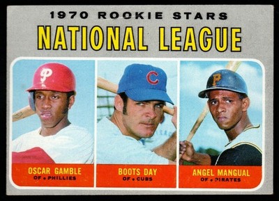 1970 Topps #654 Oscar Gamble Rookie Stars RC - High Number SP - Raw EX Excellent