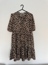 Primark Size Small Leopard Print Dress