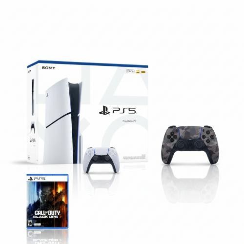 PlayStation 5 Slim Console 1TB + PlayStation 5 DualSense Wireless Controller Gra - Picture 10 of 12