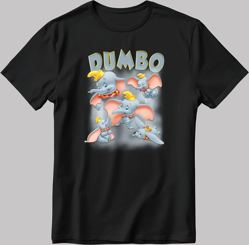 Disney Funny Dumbo  T-SHIRT Unisex