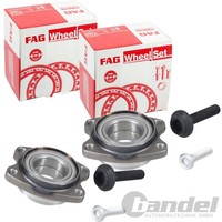 2X Fag Radlagersatz Vorne FüR Audi A4 B5 B6 B7 A6 C5 A8 4D Seat Exeo Vw Passat