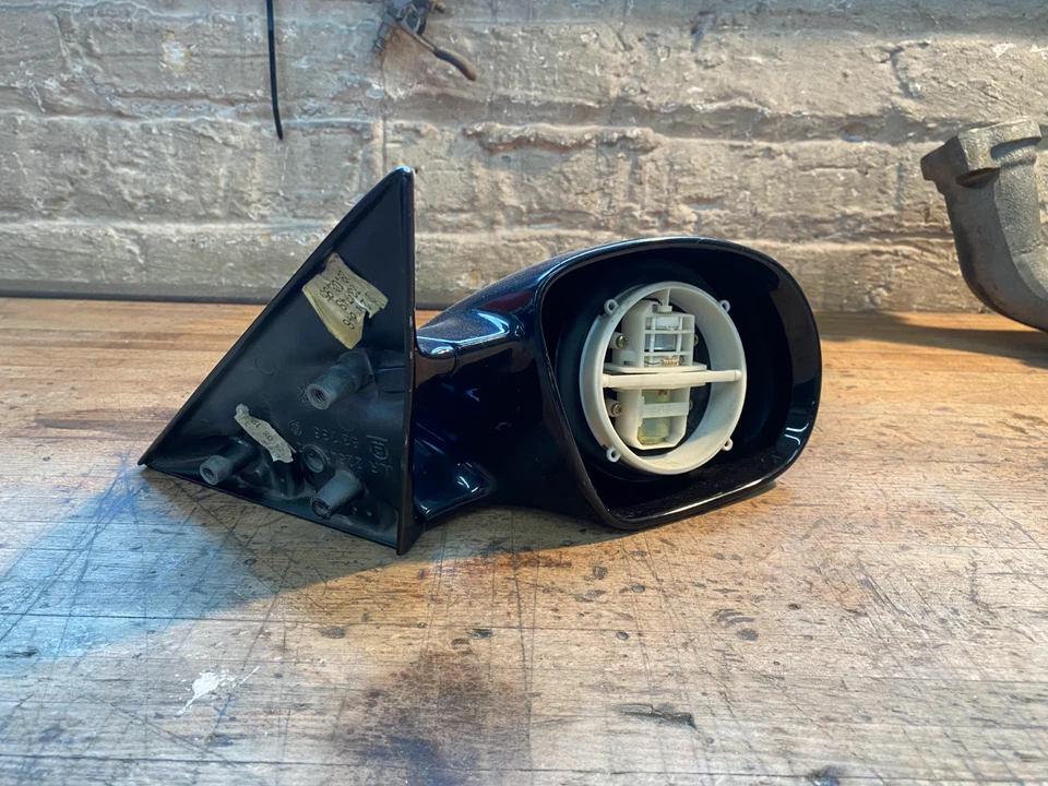 Conjunto de espejos retrovisores laterales derechos BMW E36 M3 1995-1999 OEM cupé negro OEM usado 51162253828 Foto 4 de 4