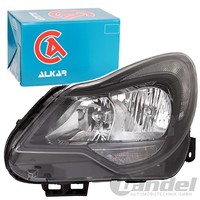 Alkar H7/H1 Scheinwerfer Schwarz Links Passend FüR Opel Corsa | 2761421