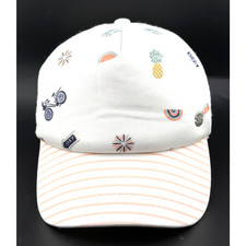 Girls ROXY CAP White - Pineapple Bicycle - OS...