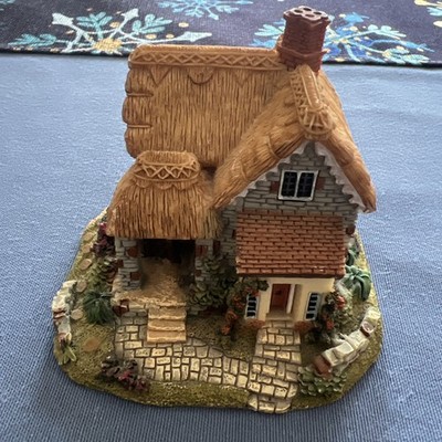 The Leonardo Collection Multicolor Resin Cottage House Figurine, Painted, Small