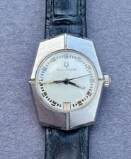 Vintage Bulova Accutron Women's Watch - Hexagonal Case Sweeping Quartz Movement