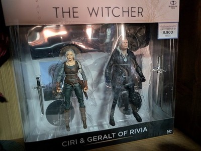 THE WITCHER Ciri & Geralt of Rivia - 18 cm - Netflix - McFarlane