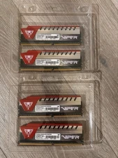 4x Patriot Viper Elite 16GB PVE416G240C5KRD PE000431 PC4 19200 DDR4 SDRAM Memory