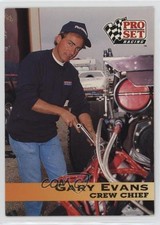 1992 Pro Set NHRA Gary Evans #192 0kb5