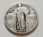 1926 Standing Liberty Quarter 25c 90% Silver (X81)