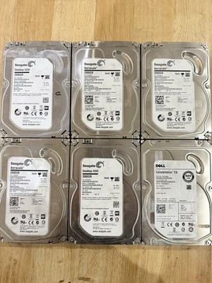 Festplatte x5 - 2TB Seagate ST2000DM001 ( HDD, 3,5'' , SATA )