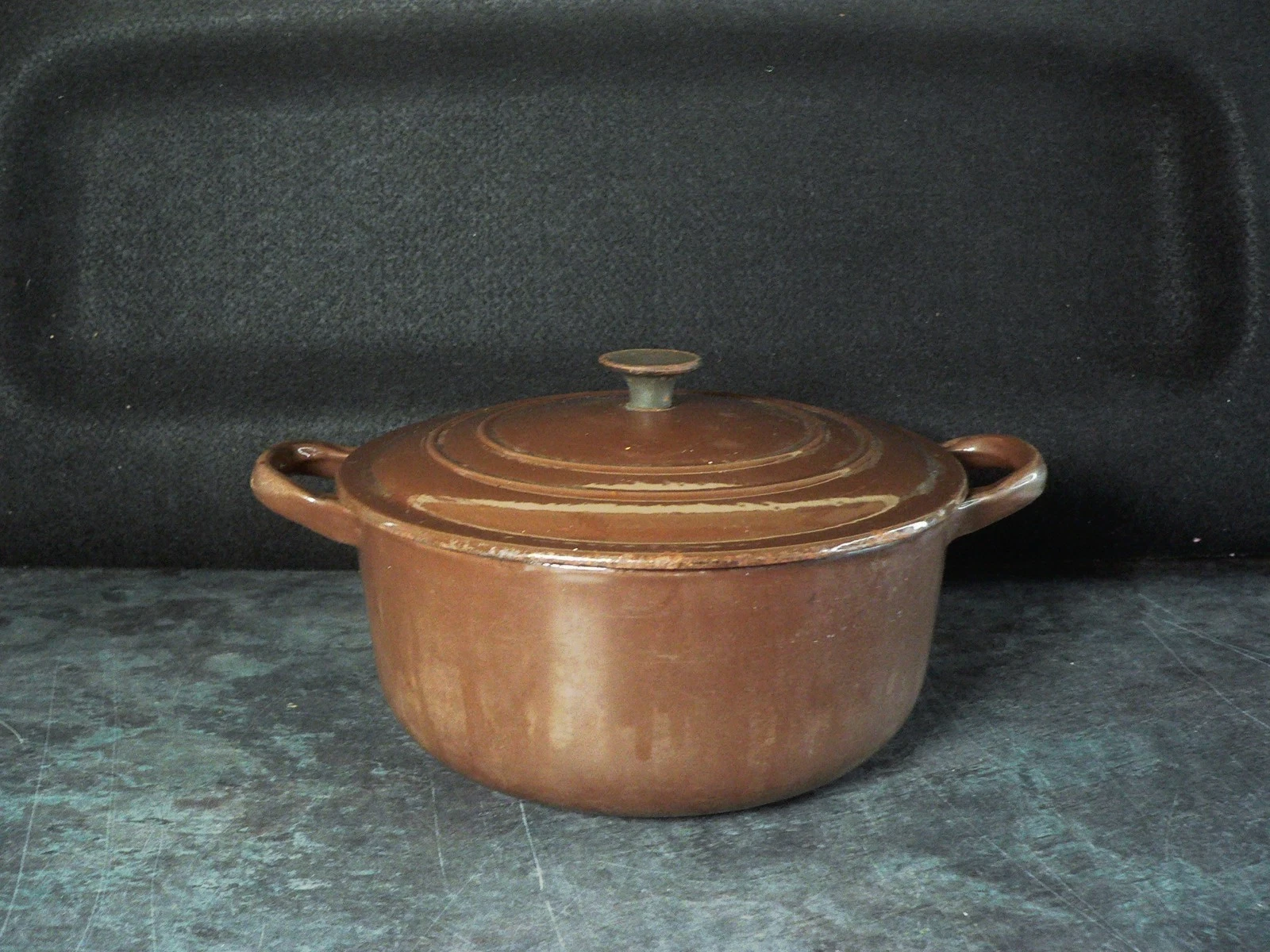Vintage 60s/70s Original Le Crueset Dutch Oven Casserole Oven Dish C Model 20cmD
