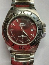 Orologio Uomo Slazenger Stile Divers Funzionante Batteria In Usato