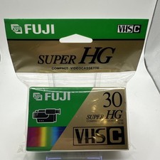 Fuji Super HG Compact Videocassette VHSC TC40