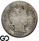 1896-O Barber Dime, Semi-Key New Orleans Issue