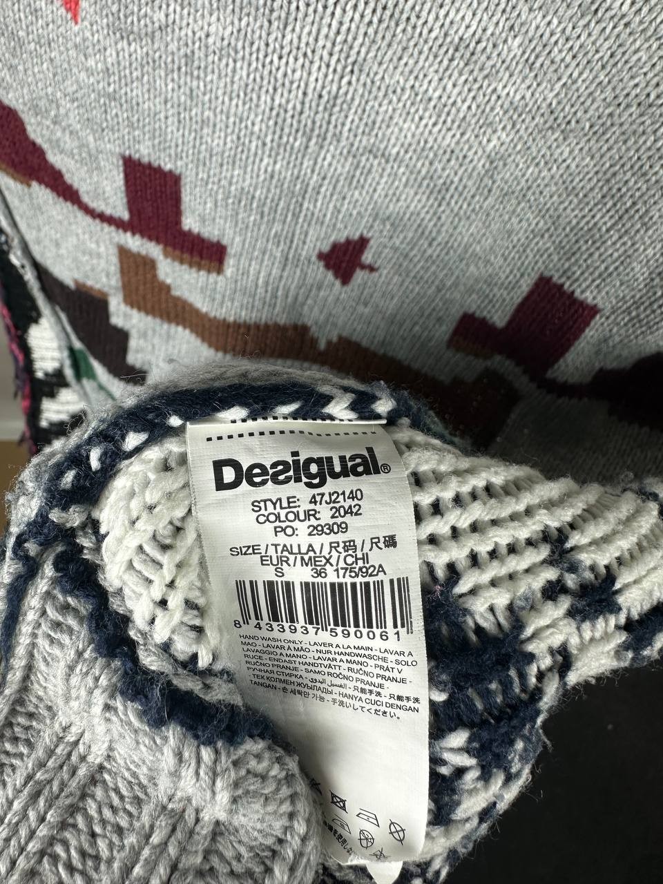 Desigual Why? Multicolor Patchwork Zipper Colorbl… - image 13