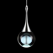 Modern LED Crystal Pendant Light Chrome Teardrop Kitchen Island Lights Fixtur...