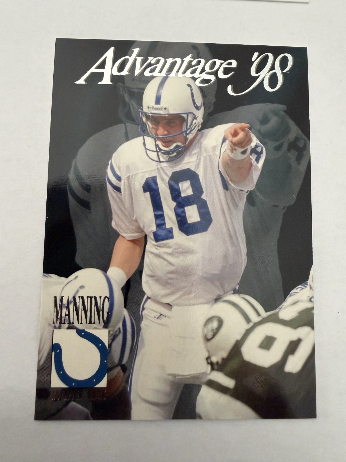 Peyton Manning 1998 Collector's Edge Advantage 189