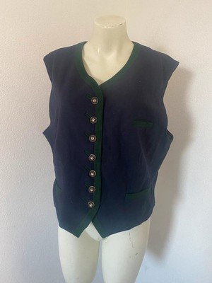 hammerschmid wool waist coat ladies size 44 ca25