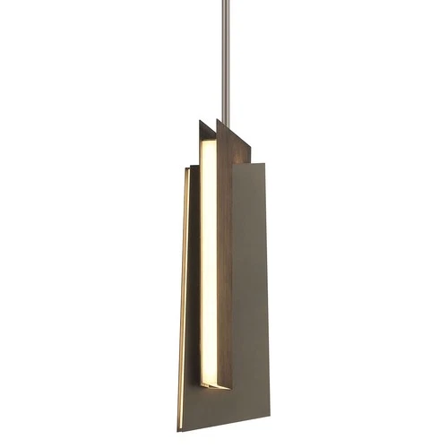 Kovacs P1641-L Intersezioni 6"W x 18-1/4" Tall LED Multi Light - Midnight Iron / - Picture 1 of 6