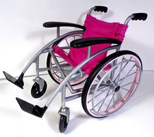 OG Our Generation 18" Doll Pink Foldable Wheelchair