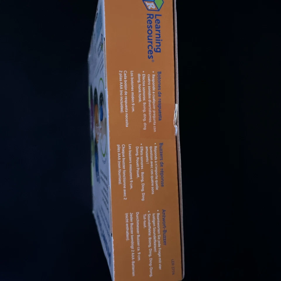 Zumbadores de respuesta de recursos de aprendizaje - Juego de 4, edades 3+ zumbadores de colores surtidos Foto 3 de 4