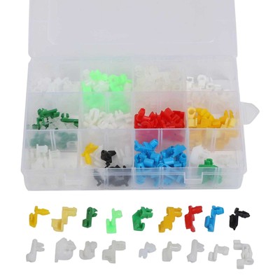Reliable Mixed Door Lock Rod Clips for Different Car Models 160PCS Set