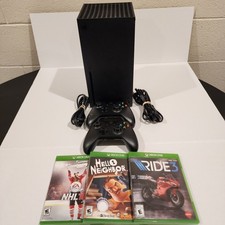 Microsoft Xbox Series X 1TB Console Gaming System Carbon Black 1882 Games Contro
