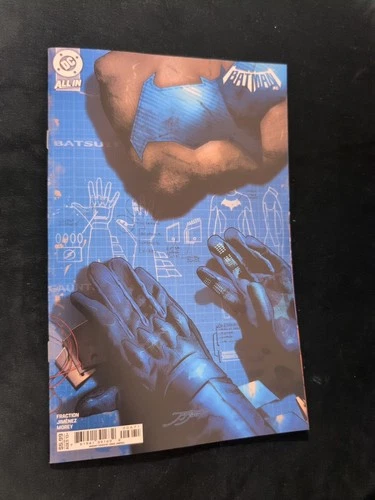 BATMAN #6 JORGE JIMENEZ BLUE PRINT VARIANT 1