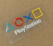 1 Pc for PlayStation / Xbox Sticker Crystal Sticker Decal Logo Label