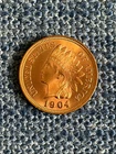 1904 Indian Head Cent Penny--BLAZING RED MS++ Coin--Take a Look!!